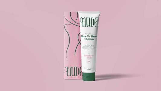 Nude - Here To Shave The Day Shaving Cream: SENSITIVE SKIN 175ML