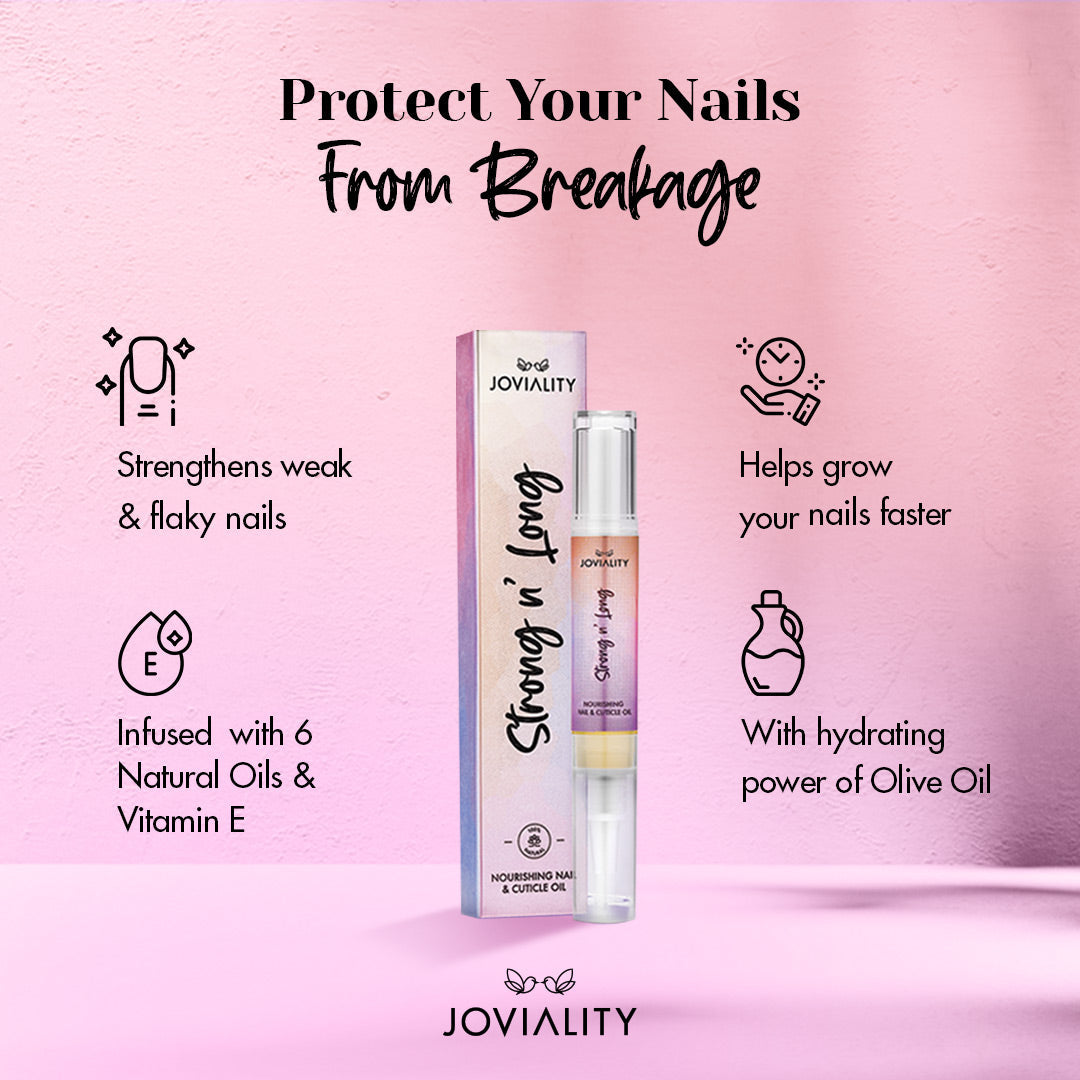 Joviality - Strong n' Long - Nourishing Nail & Cuticle Oil