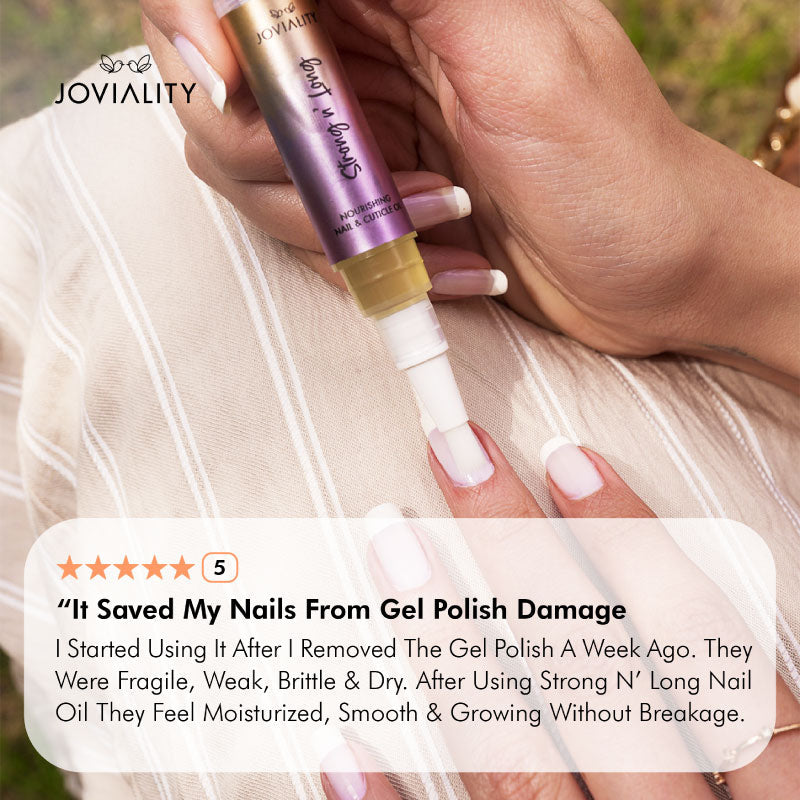 Joviality - Strong n' Long - Nourishing Nail & Cuticle Oil