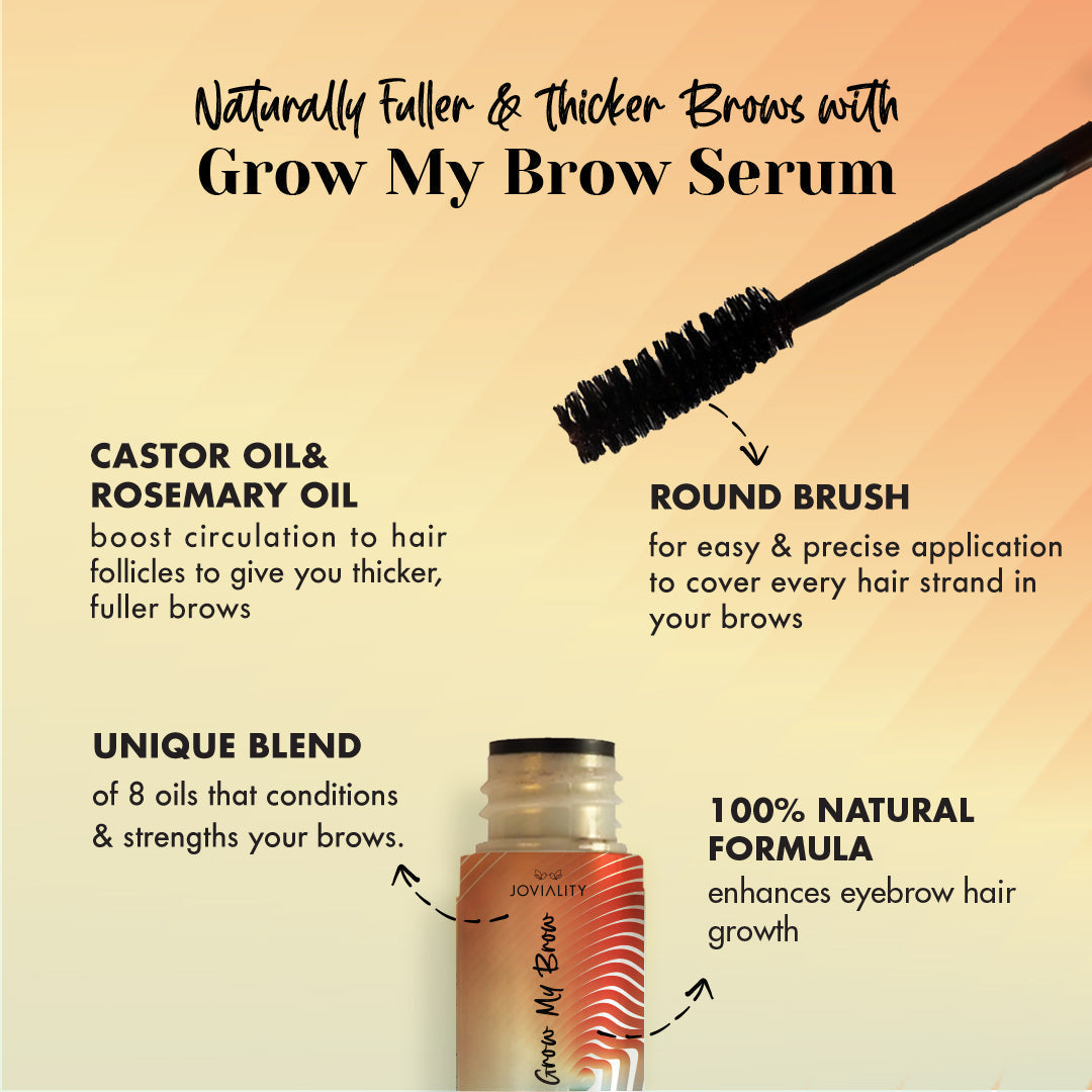 Joviality - Grow My Brow - Eyebrow Growth Serum